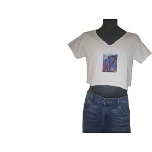 Astroworld Travis Scott Half Shirt Women Sz S World‎ Tour 2018 Reworked Tank Top